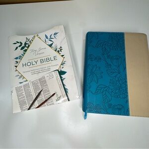 Holy Bible King James Version Personal Reflections Edition with Prompts